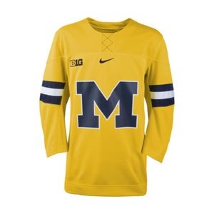 NWT Nike University of Michigan Hockey Jersey XL